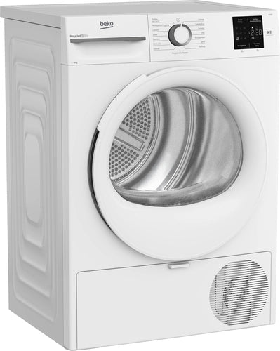 Beko BMT103EW 10kg, classe D, linea estetica NX, display touch, colore bianco, oblo' bianco