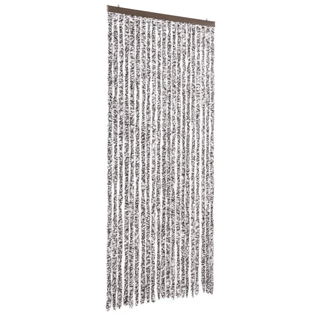 Zanzariera Marrone e Beige 90x220 cm Ciniglia CFW5024040
