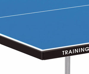 Tavolo da Pin Pong con Piano Blu e Ruote per Esterno Garlando Training Outdoor