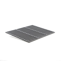 Griglia rettangolare in ghisa 45 x 35 cm per barbecue a carbone e a gas