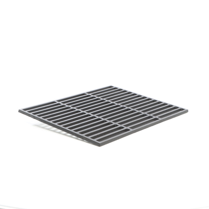 Griglia rettangolare in ghisa 45 x 35 cm per barbecue a carbone e a gas
