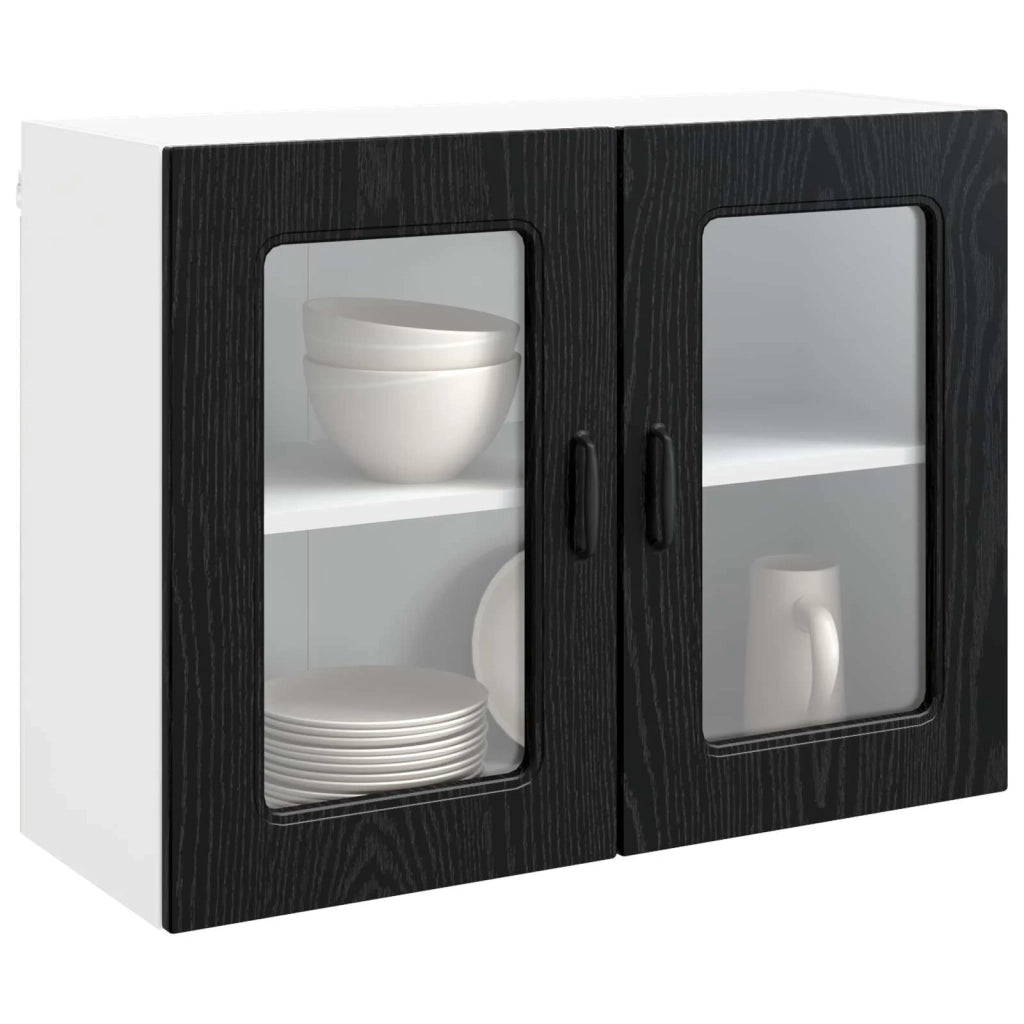 Pannello lavastoviglie Kalmar Rovere Nero 80 x 31 x 60 cm