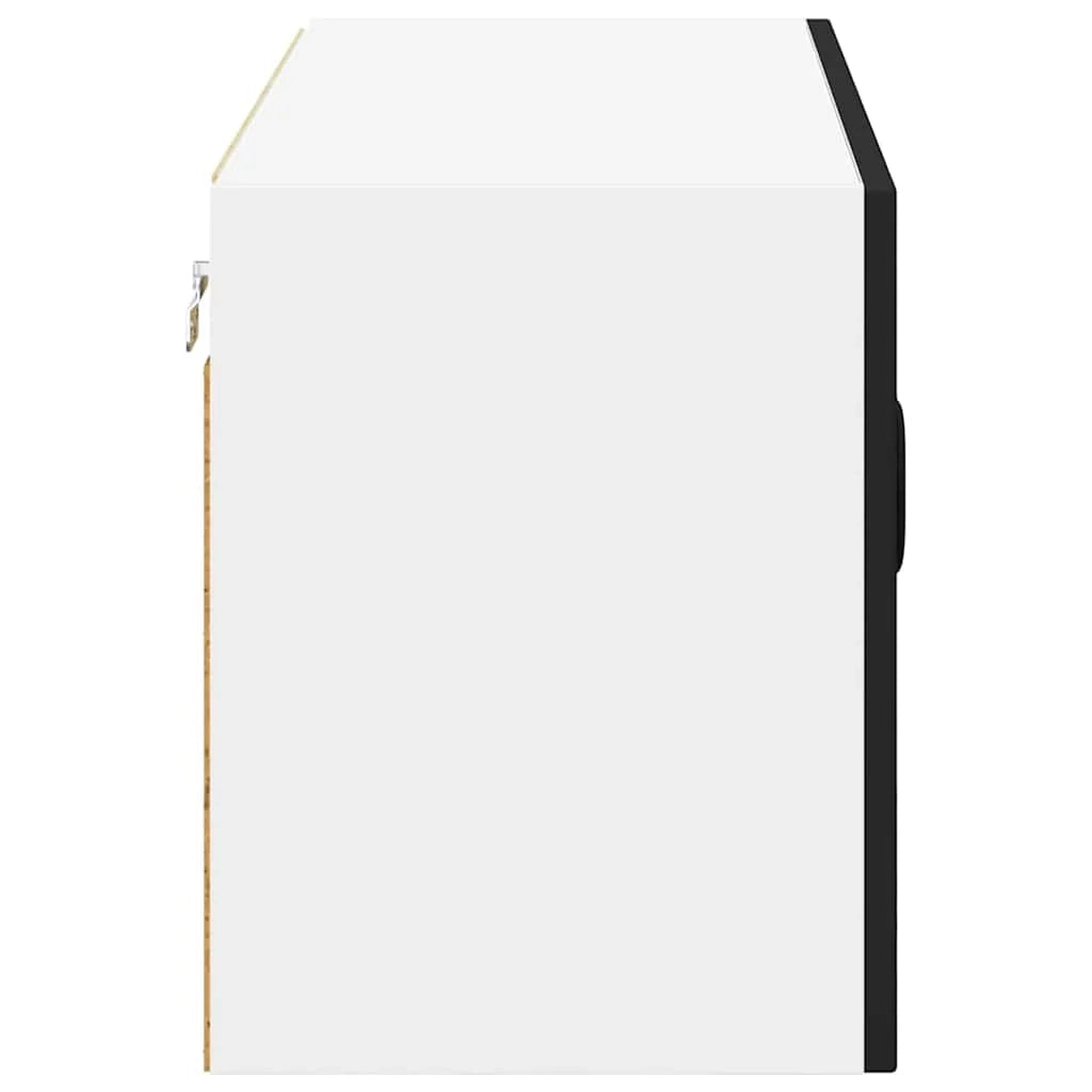 Mobile da cucina moderno e funzionale in legno composito nero dimensioni 80 x 31 x 40 cm codice 02_0053954.