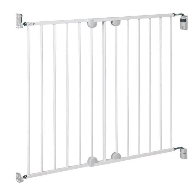 Barriere di sicurezza Primo blanche metallico allungabile fissato al muro