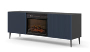 MOBILE TV RAVENNA FPB RTV 2D 170 C CAMINO NERO OPACO BLU NAVY