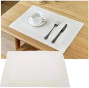 Set di Tavoliere da Cucina da 6 pezzi - Impermeabile - Antiscivolo - Isolante al Calore - PVC - Dimensioni 44 x 29 cm - Tavoliere da Cucina