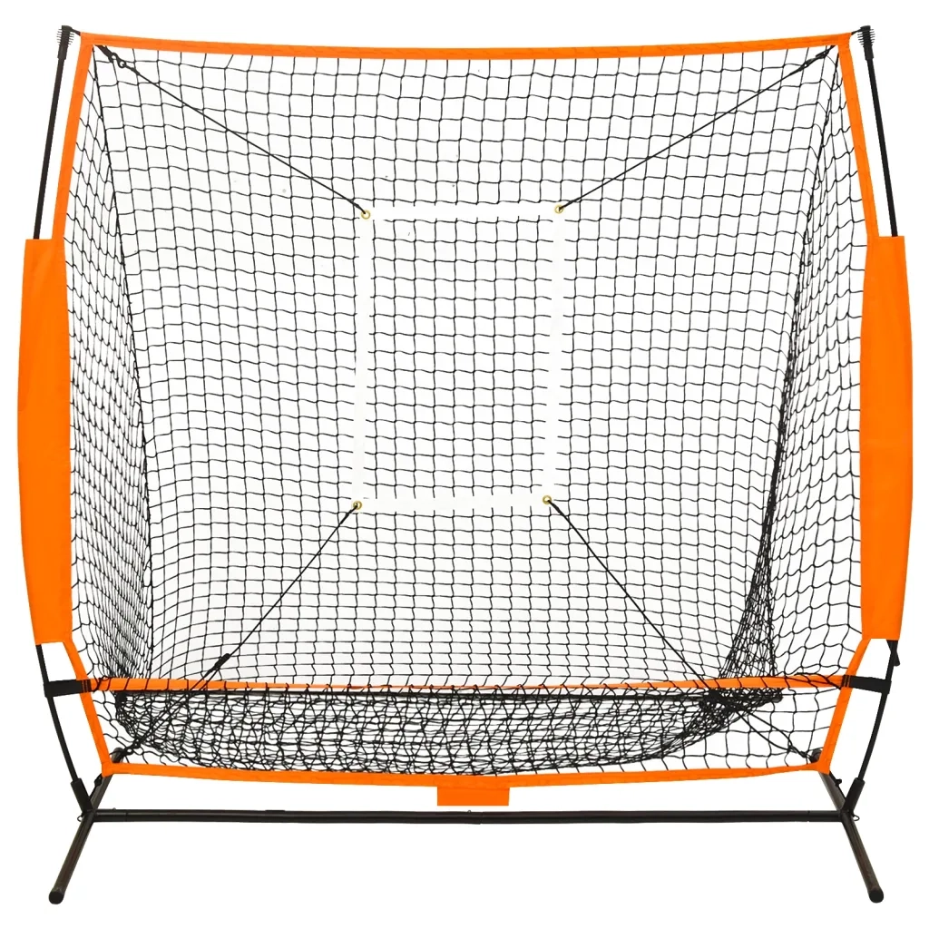 Rete da Allenamento Multisport Baseball Nera 174x76x158,5 cm 93362