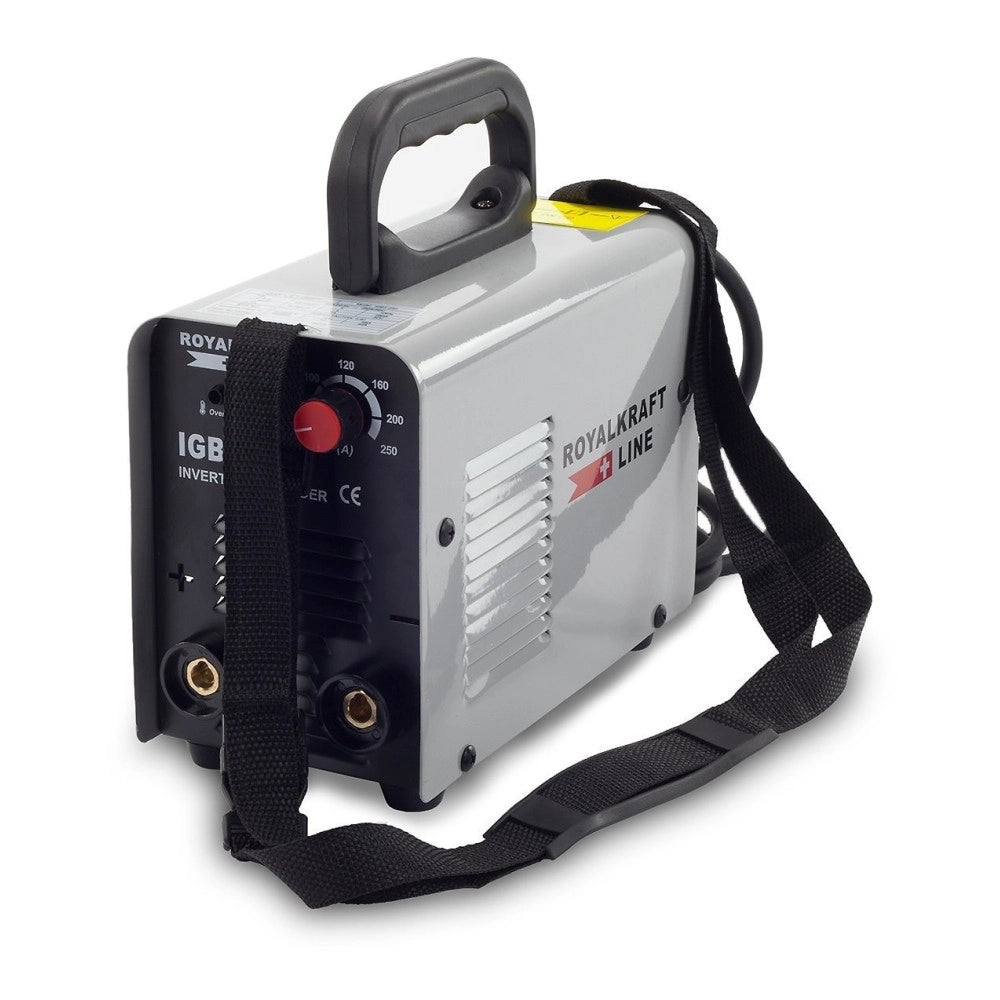 Trade Shop - Saldatrice A Elettrodo Elettrica Inverter Igbt Saldatura 250a Fabbro Cavo 2mt -