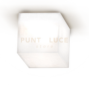 DOMINO-11 Applique cubo da parete o soffitto bianco 3 luci attacco G9 lampadine incluse