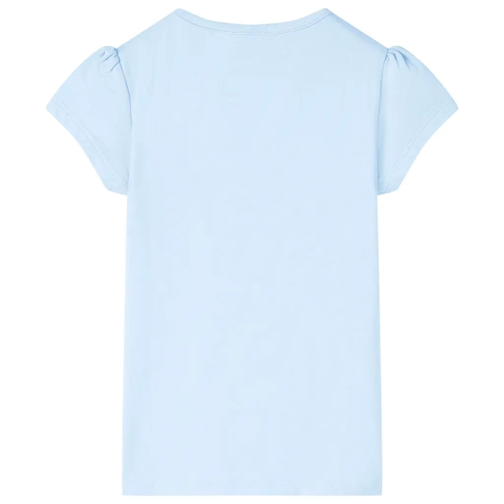 Maglietta da Bambino Azzurra 128cod mxl 85611