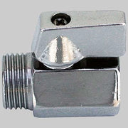 RUBINETTO MINIVALVOLA M/F CROMATA  1/2     MADE IN ITALY