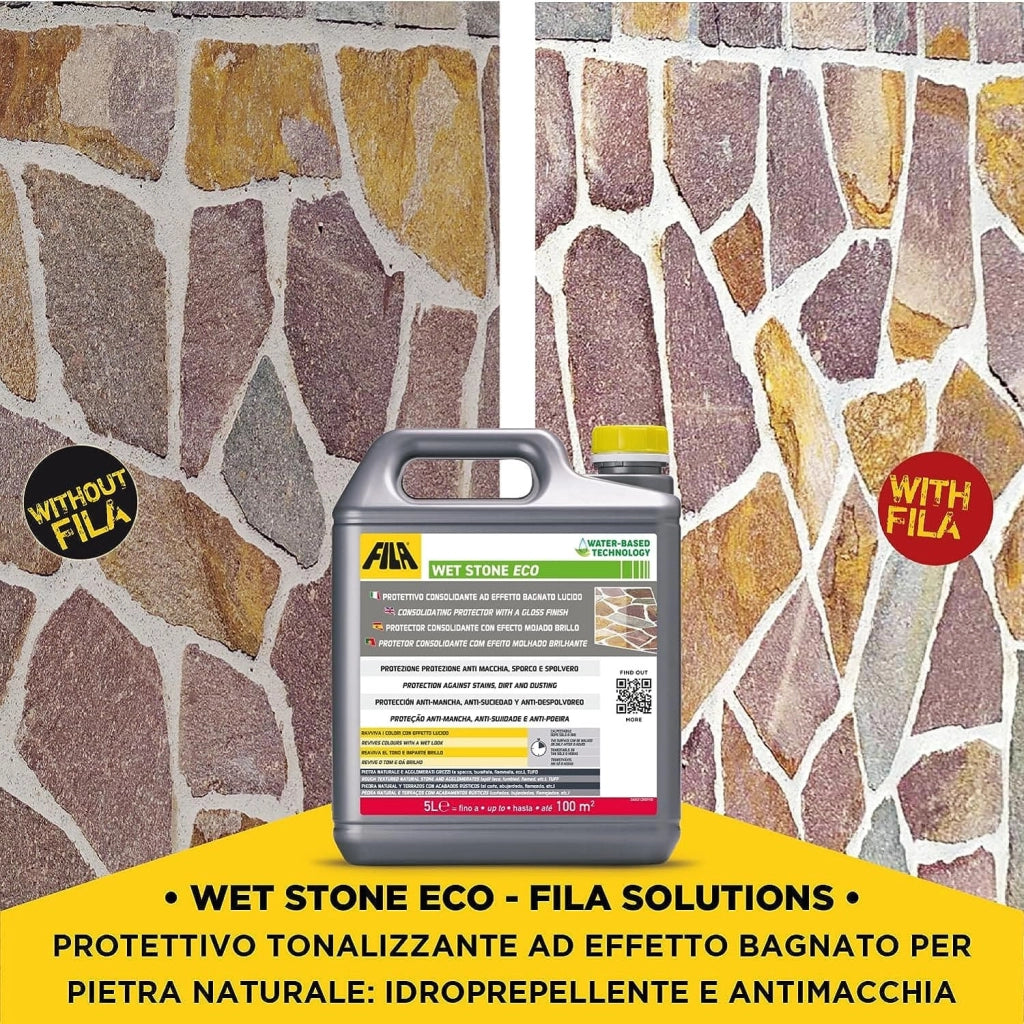 Fila Wet Stone Eco Lt.1 Protettivo Pietra Naturale Tonalizzante Ad Effetto Bagnato Idrorepellente