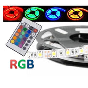 Trade Shop - Strip Smd Bobina Striscia Led 5050 Flessibile 5mt Adesiva Interno Esterno Ip65 -