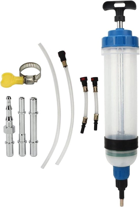 Pompa di aspirazione liquidi 15L Sostenibile e impermeabile Connettere rapido Pistone di carica Estrattore di olio Facile da utilizzare Piede antiscivolo per veicoli