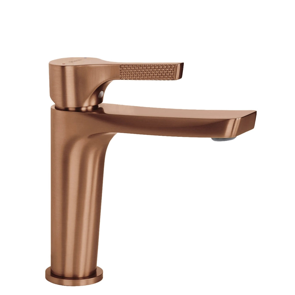 Rubinetto Da Lavabo Premium Rea Maxim Brush Copper Low
