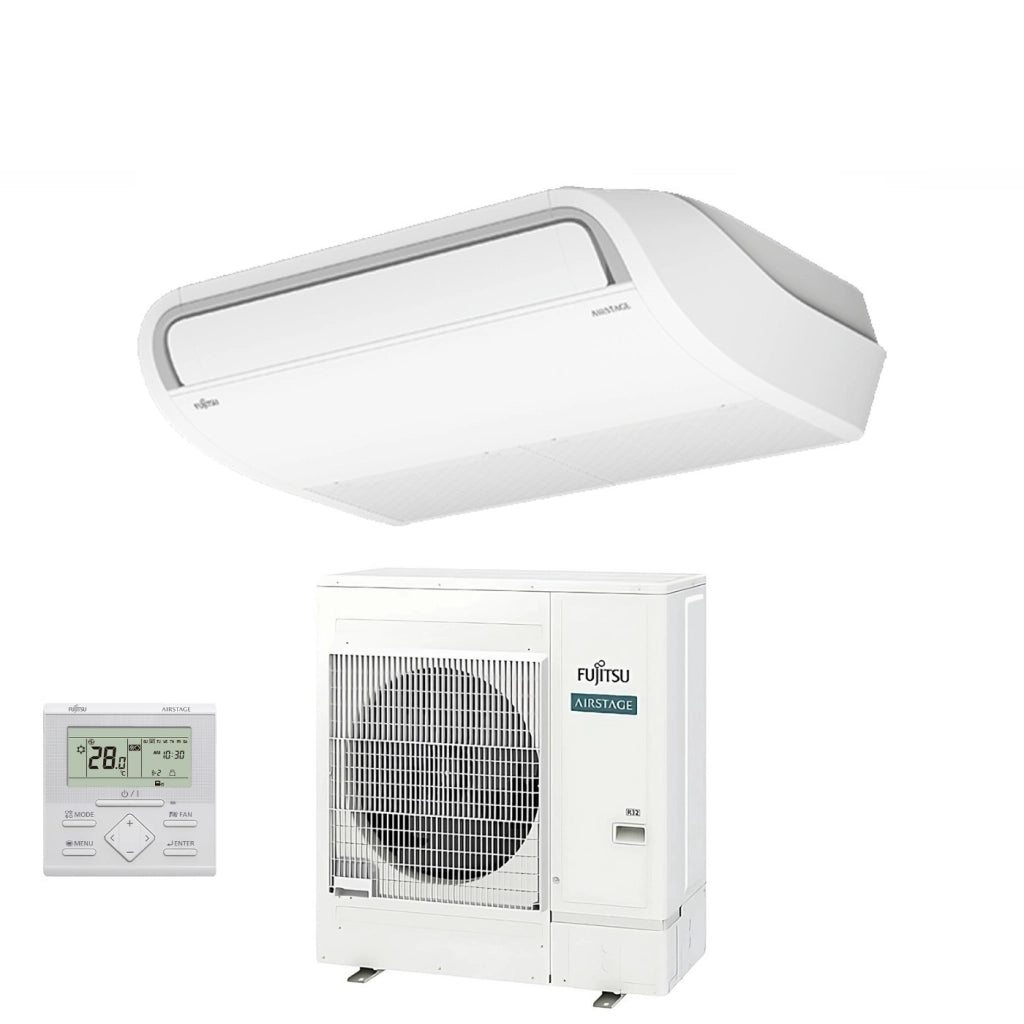 Condizionatore Fujitsu Soffitto serie KR ECO 45000 Btu ABEG45KRTA R-32 Monofase Wi-Fi Optional