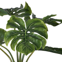 Monstera Artificiale con Vaso Altezza 110 cm Verde