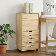 Mobile con Ruote con ruota Marrone 53 x 39 x 103 cm