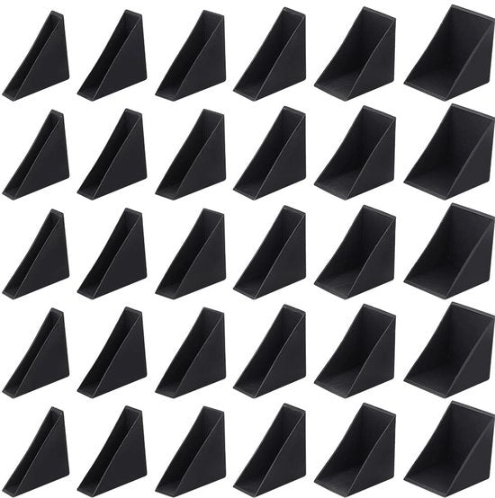 Protezione angolare 36 pezzi - Protezione angolare triangolare - Plastica trasparente - Protezione per cornice fotografica/ specchio - Resistente agli urti - Sicurezza per bambini - Protezione angolare