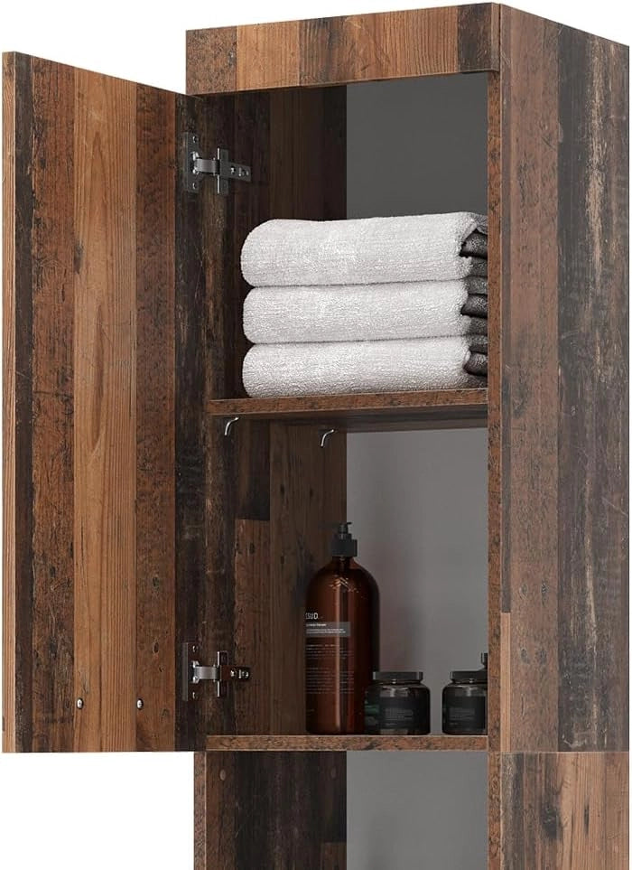 Armadio per il bagno Luna, Oldstyle, 37 x 190 cm