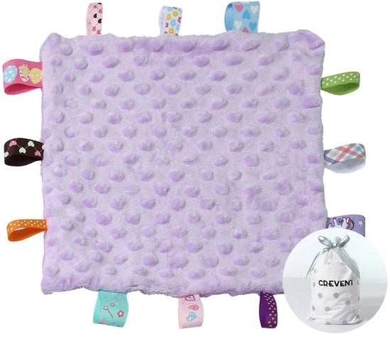 Cuscino di conforto per bambini - 24,5 x 24,5 cm - Ideale per feste di benvenuto per bambini