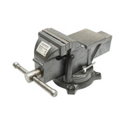 Morsa a incudine Crownman Heavy Duty con base rotante da 100 mm