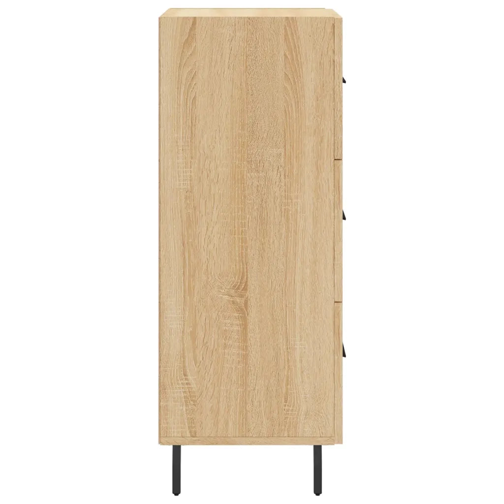 Credenza | Madia | Buffet da pranzo | Armadio da pranzo Rovere Sonoma 34,5x34x90 cm in Legno Multistrato