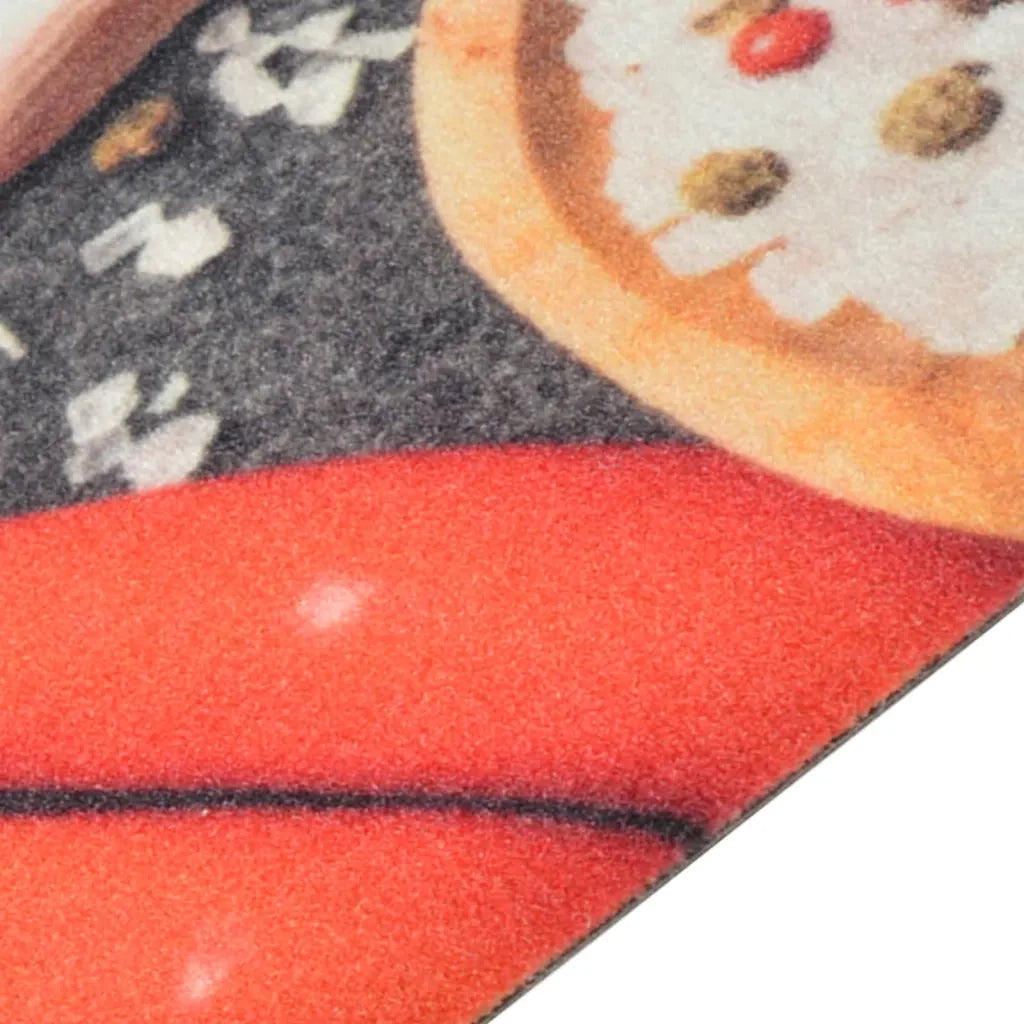 Tappeto da Cucina Lavabile Verdure 60x180 cm Velluto 136538