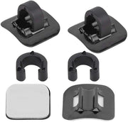 Guida per cavi per telaio bicicletta - 4 pezzi - Lega di alluminio - Cavo freno per bicicletta - Guaina per cavi - Confiacce C - Duraturo e facile da installare - Accessori per bicicletta