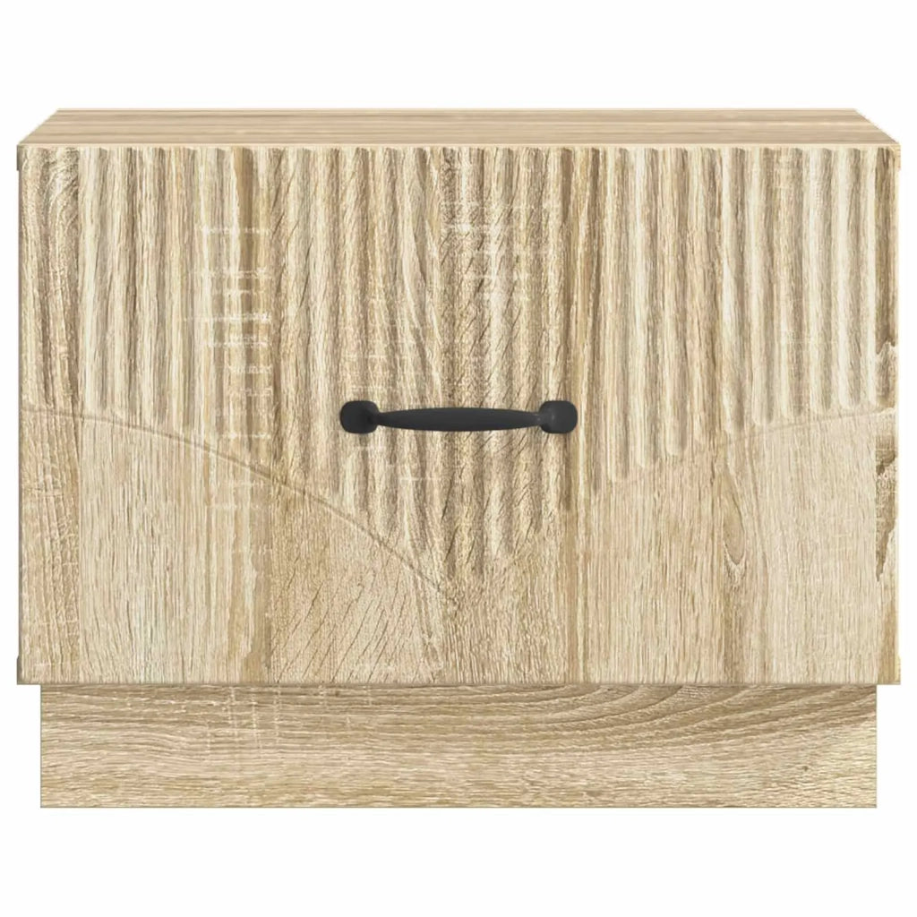 Tavolino da salotto con cassetto Rovere Sonoma 49 x 50 x 37 cm