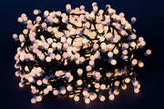 Luci di Natale a Palla Palline Led Esterno Interno Bianca Calda Addobbi Albero Numero Led: 500, Temperatura di colore: Luce Calda