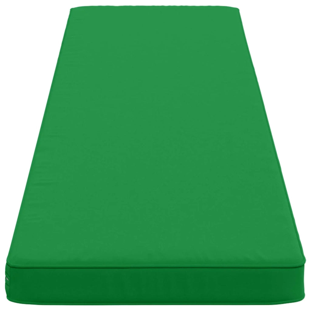 Cuscini per Panchina a 2 Pezzi VUGHT 2 pz 100% Poliestere Verde 951615