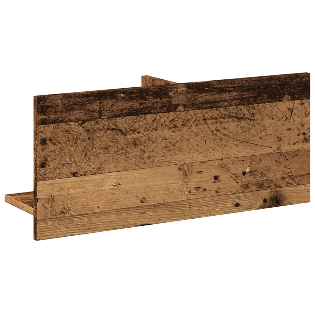 Armadietto a Muro | Mobile a Parete 70x16,5x30 cm Legno Antico in Legno Multistrato