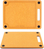 Tavolo da Cucina Premium - 23,5 x 30 cm - Antiscivolo e Lavabile in Lavastoviglie - Legno Fibroso Antibatterico e Durevole - Fessura per Succo - Utilizzabile su Entrambi i Lati