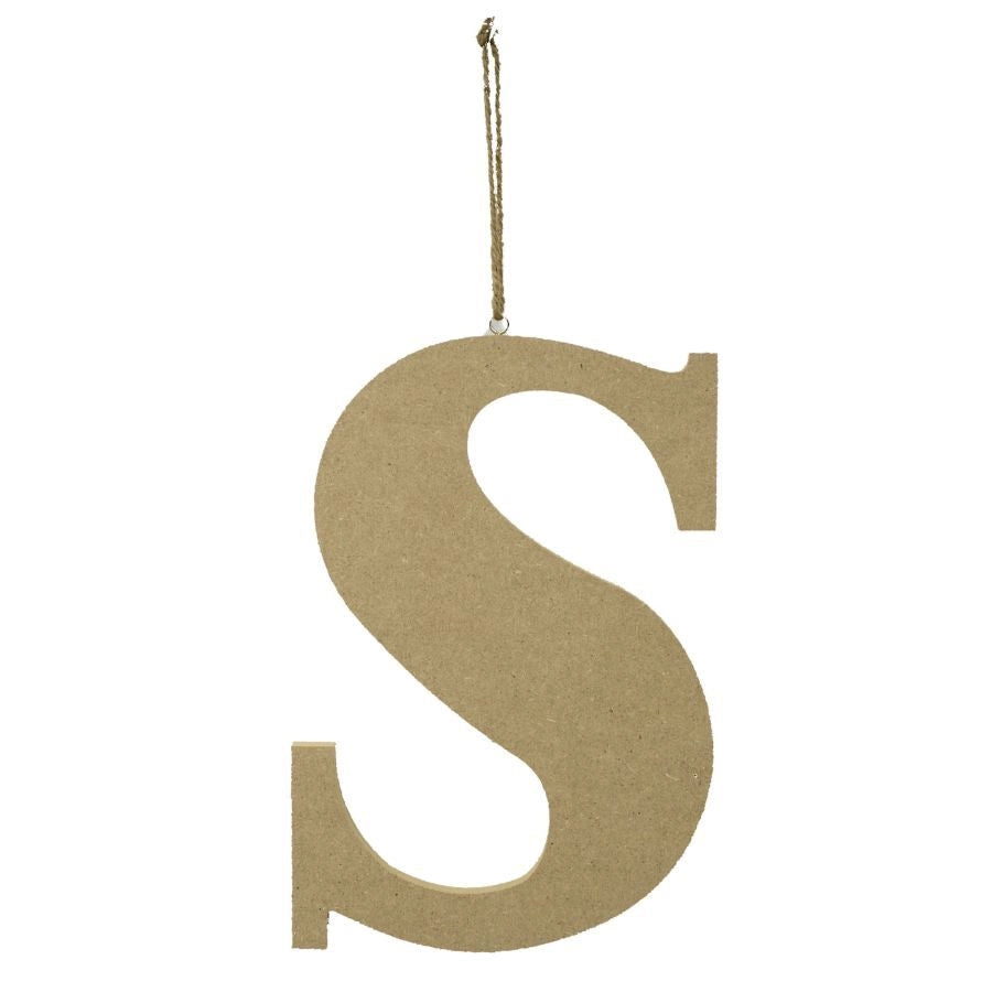 Lettera "s" legno