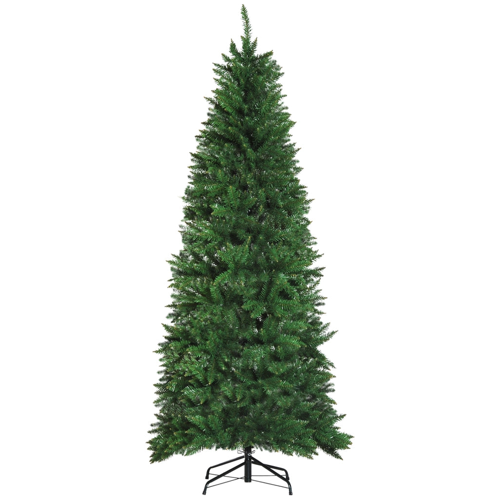 Albero di Natale Artificiale con Supporto ¨C zephmum ¨C 210 cm Verde 865 Rami