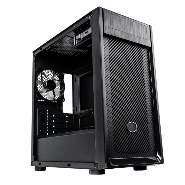 "Case ELITE 300- 2x USB3.2- 1x 5.25"" 2x 2.5"" 2x Combo 2.5""/3.5""- 120mm Rear Fan- Steel Panel- NO PSU"
