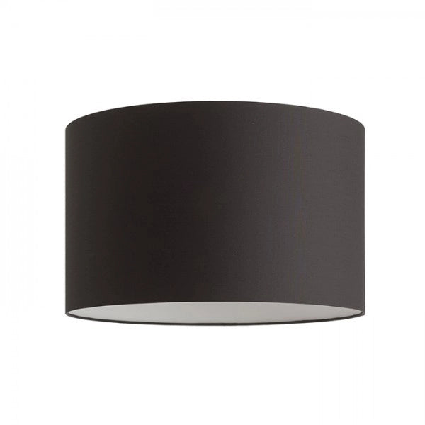 Paralume RON 40/25 paralume Polycotton nero /PVC bianco max. 23W