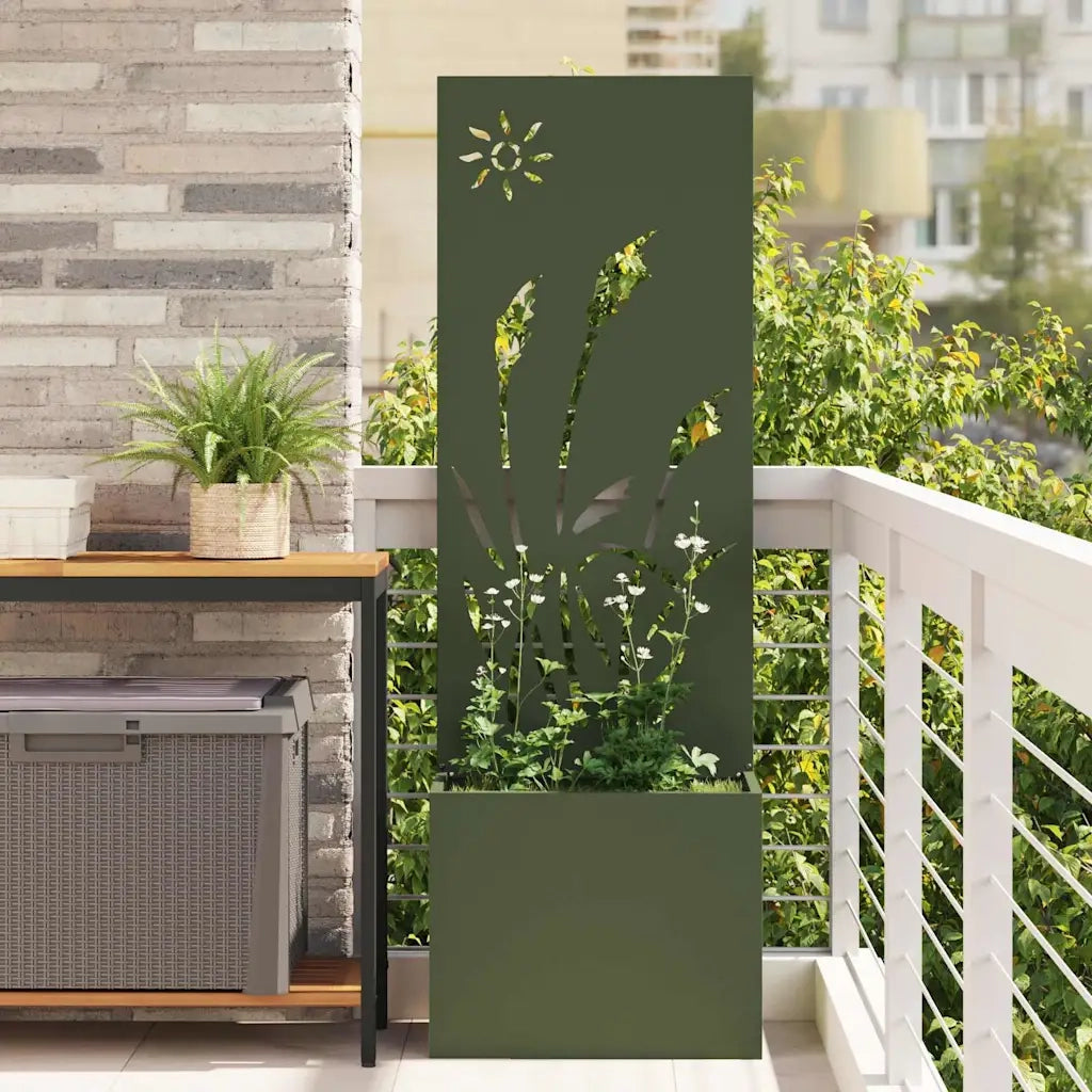 Schermo per privacy in giardino Oliver verde 50 x 140 cm CFW5396920