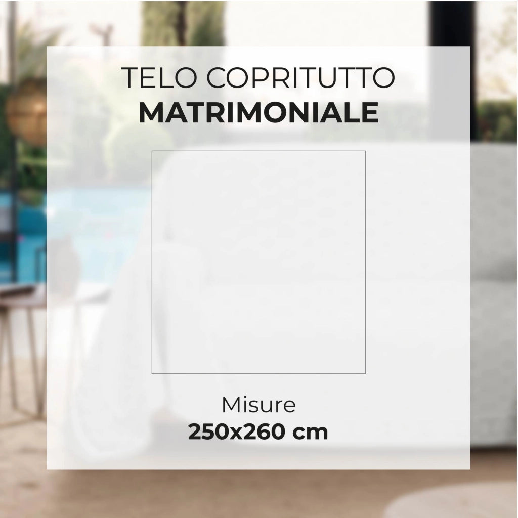 Telo Copritutto Matrimoniale Cotone 250x260 cm Grande Multiuso Copridivano Copriletto Arazzo Drappeggio Lavabile Resistente Disegno 2