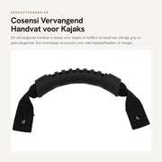 Accessorio di sostituzione per maniglie di kayak - Maniglie - Manubrio - Maniglione di valigia - Leggero - Duraturo - Manubrio di sostituzione