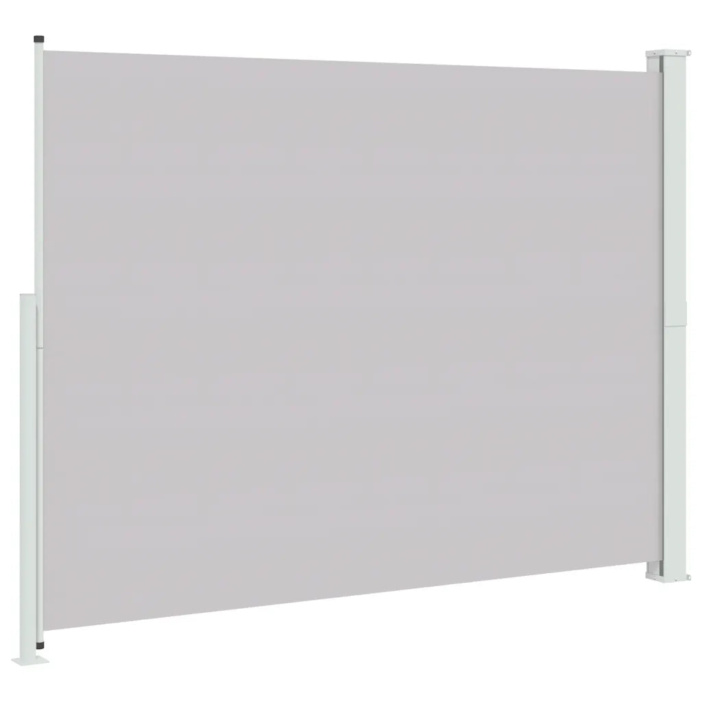 Tenda da Sole | Tenda laterale Retrattile per Patio 220x300 cm Grigia