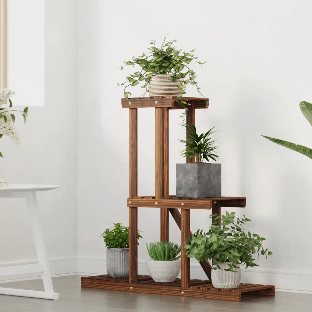 Portafiori | Sostegno per piante 81x25x75,5 cm in Legno Massello di Abete