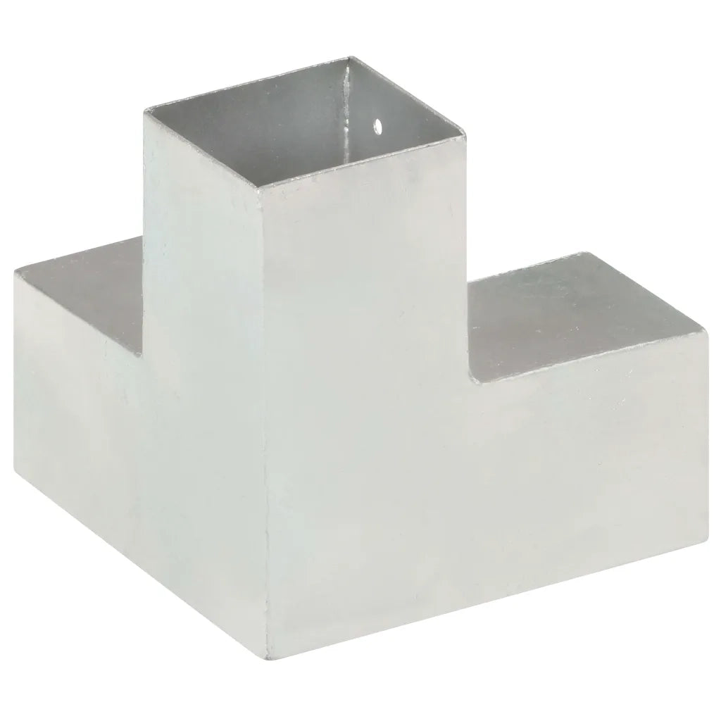 Connettore per Pali a Forma di Y in Metallo Zincato 81x81 mm cod mxl 63624