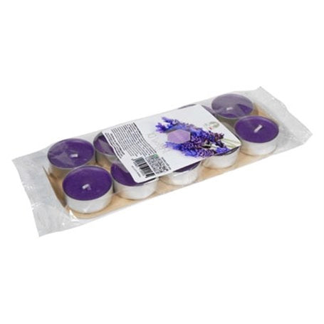 KIT CANDELE PROFUMATE 'TEALIGHT' Conf. 10 pezzi - Fragola