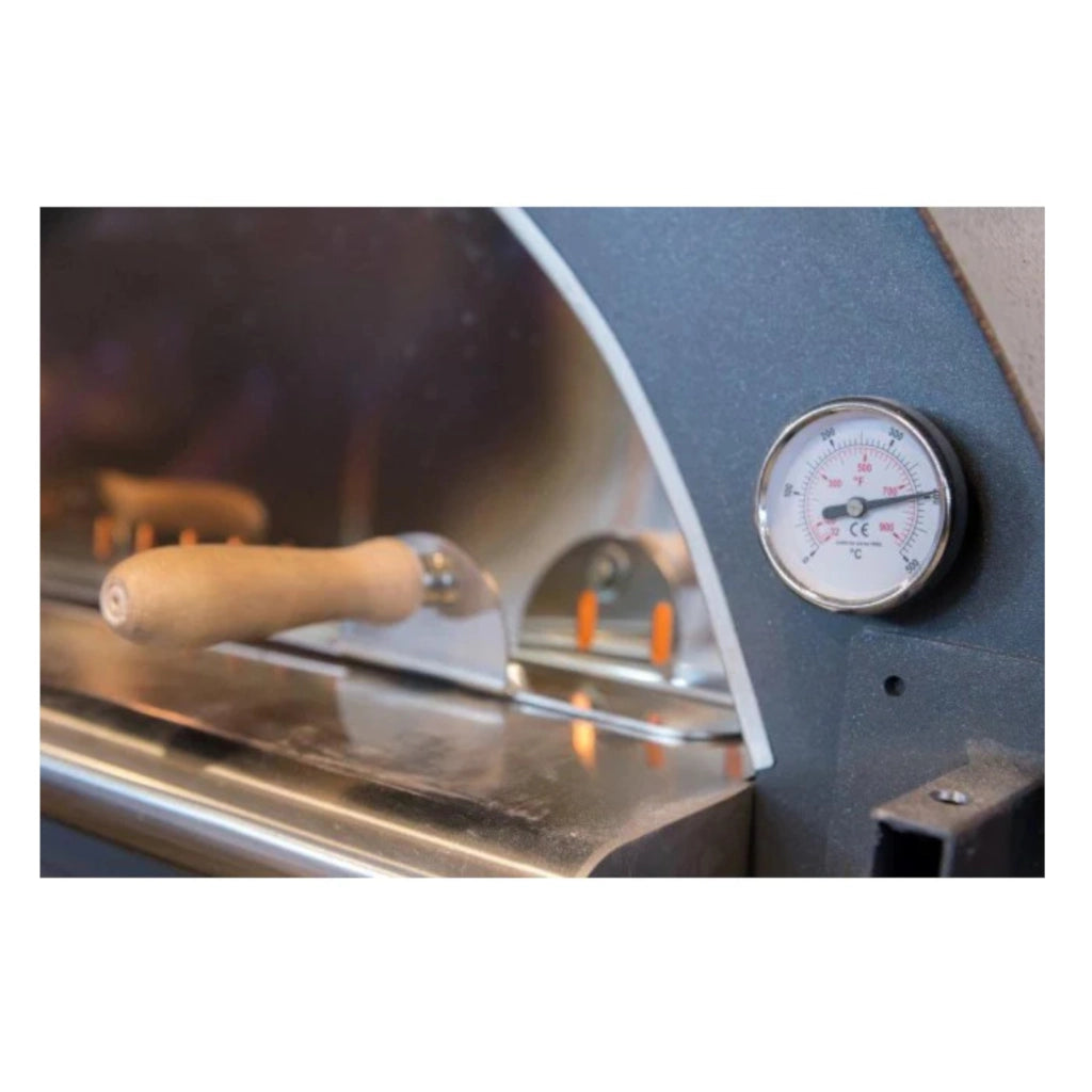 FORNO A LEGNA PULCINELLA 100X87XH200CM CON TETTO
