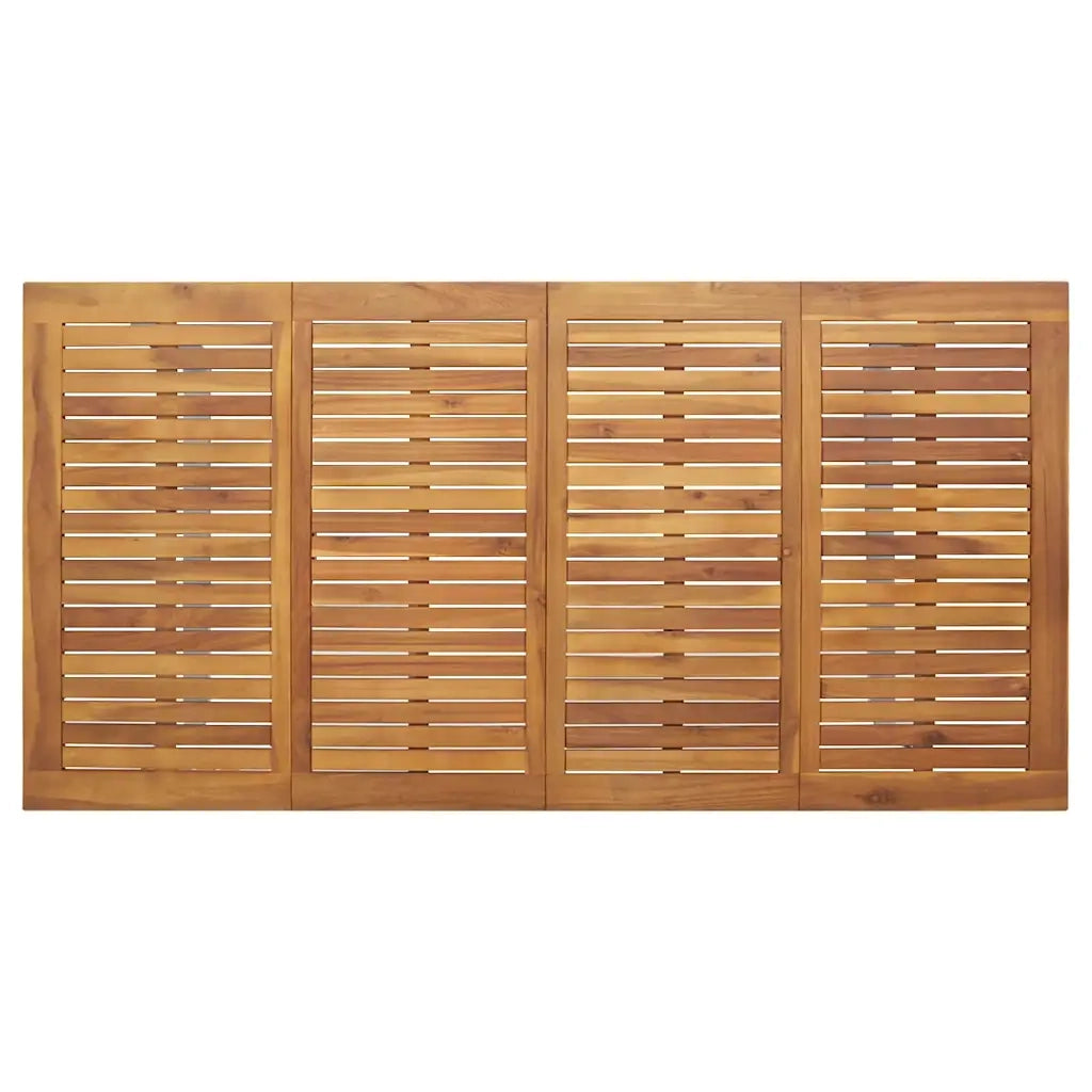 Set da Pranzo per Giardino 7 pcs Grigio 3284356
