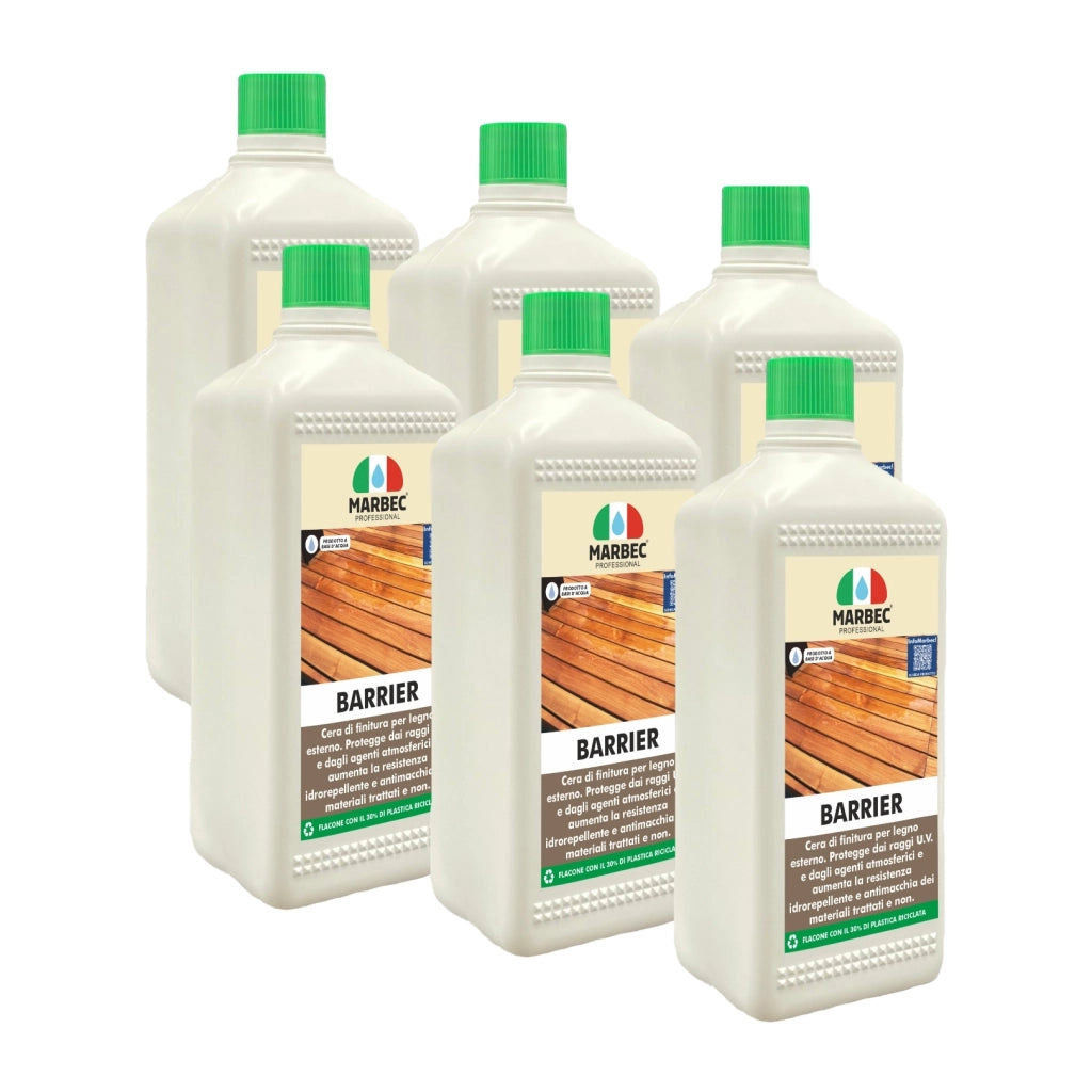 Cera per legno BARRIER   1LTx6Pz