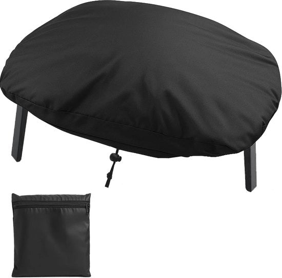 Copricapo per griglia per Weber Q100/Q1000 & Enders Urban – copertura impermeabile in tessuto Oxford con rivestimento interno argentato – chiusura ermetica e resistente al tempo per campeggiare, giardino e esterno