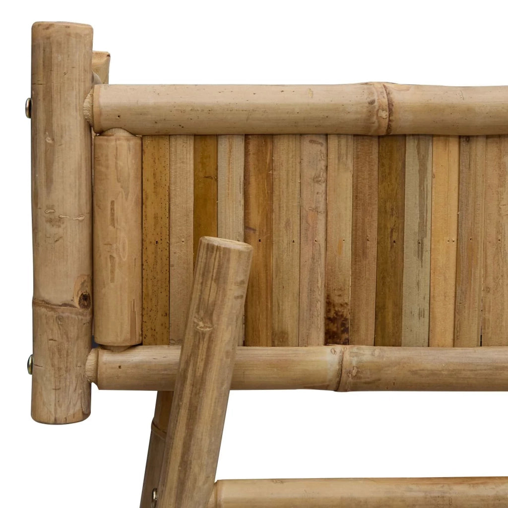 Fioriere | Cassetta per fiori | Vaso da Giardino con Supporto Naturale 100 x 38 x 74 cm Bamb¨´